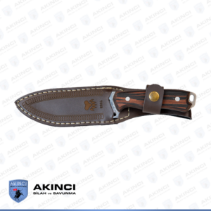 Alternative view of 12,5 CM Ayı Desenli Kahverengi Av Bıçağı