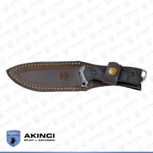 Alternative view of 12,5 CM Ayı Desenli Siyah Av Bıçağı